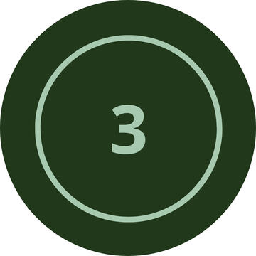 Image of a circle with a 3 in the middle